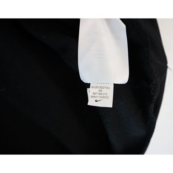 Nike Therma 897186-010 Women’s Sz XS Black DRI-FIT 1/4 Zip Pullover Training Top - Picture 7 of 11